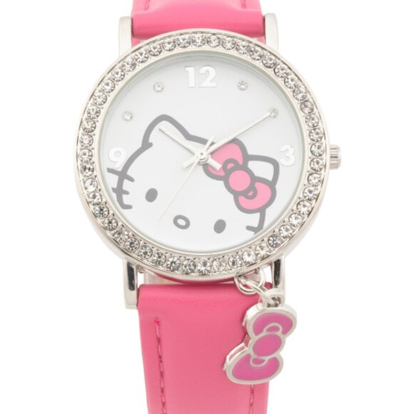 Sanrio Hello Kitty with gift box Pink with Charm - Picture 2 of 3